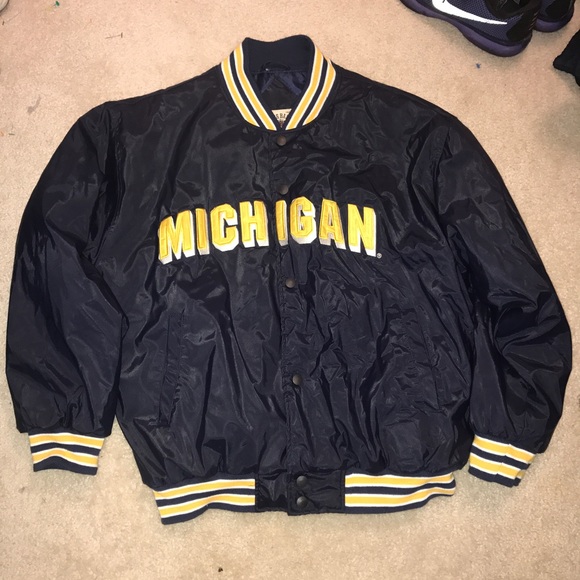 michigan bomber jacket